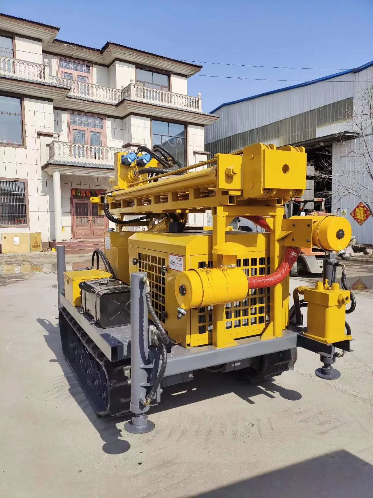 Factory wholesale well drilling rig machine for water wells mine drilling rig price