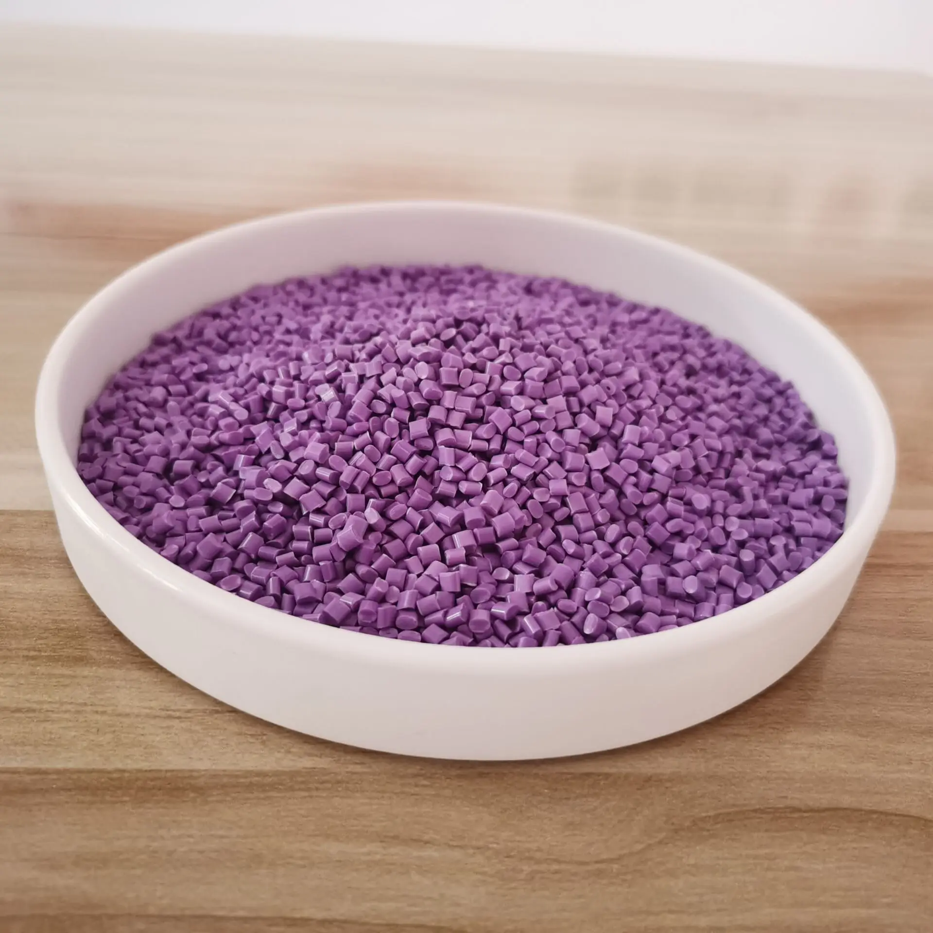 FR (X)  High gloss PC ABS Granules Easy Color PC ABS Granules Purple PC ABS Granules