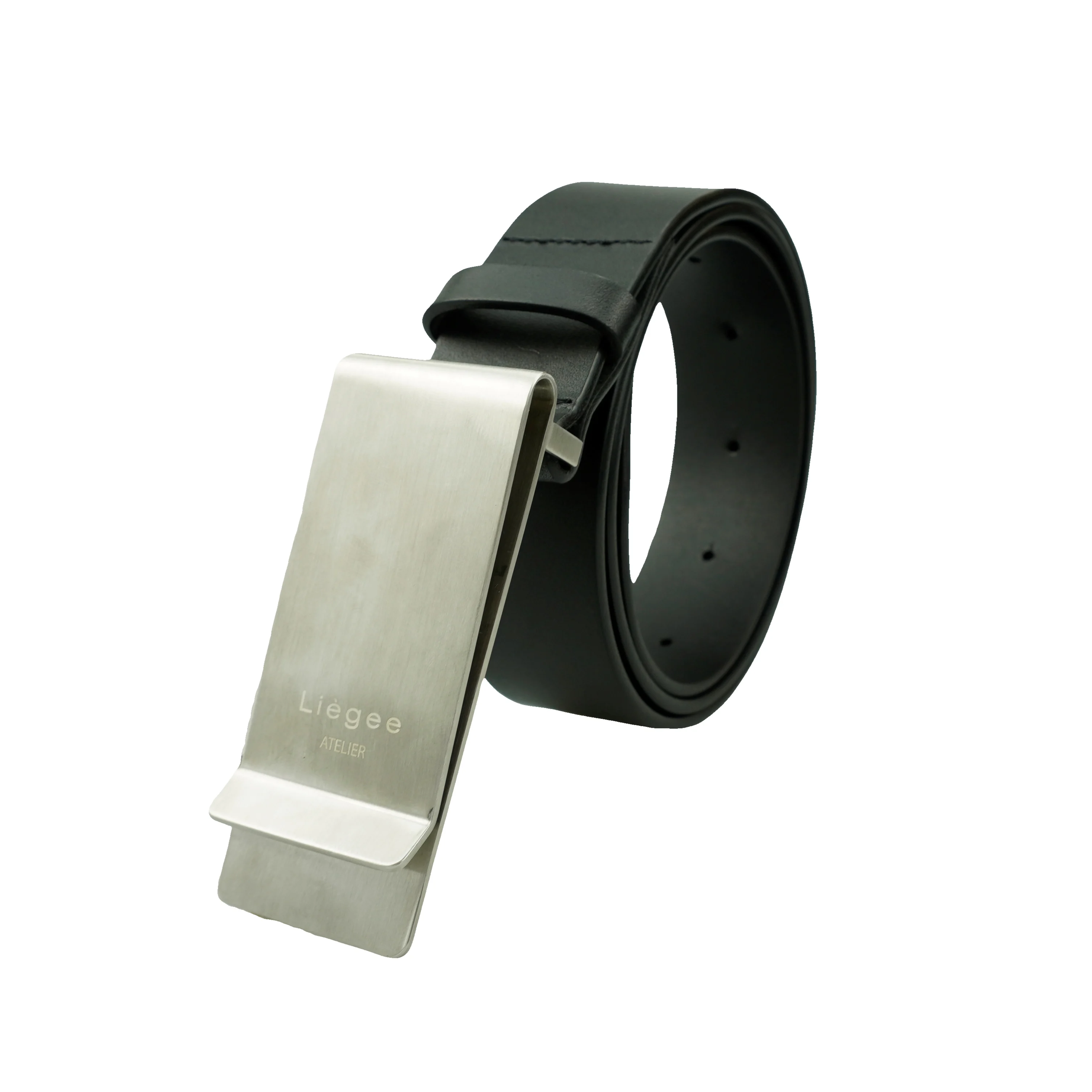 Ремни из натуральной кожи с металлической пряжкой