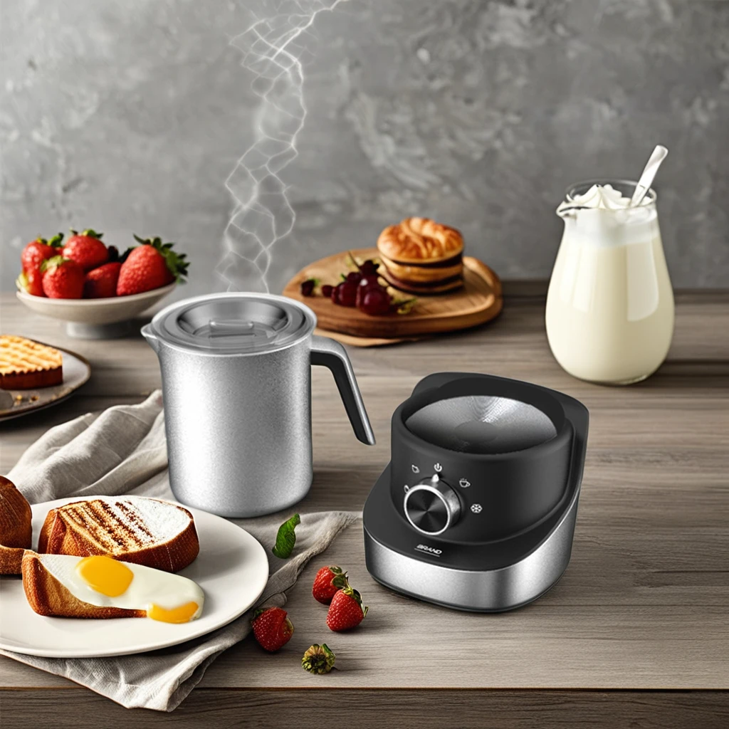 Buying agent cheap automatic coffee milk foam maker mixer machine stainless steel electric milk frother