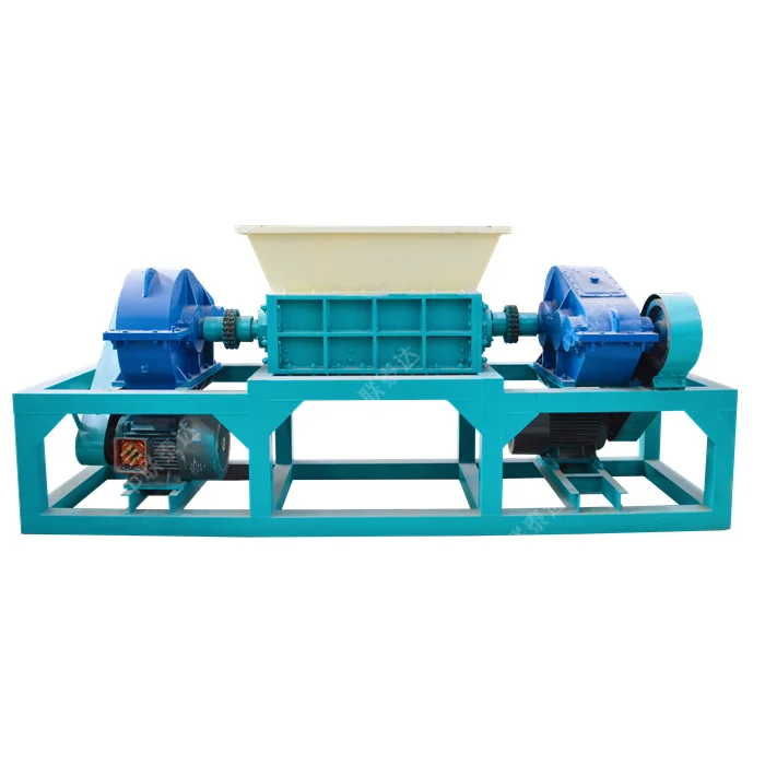 TDSM1200 Double Shaft Shredder For Waste Tyre Plastic Barrel Tank Metal Plate Toy With Factory Direct Sale Price