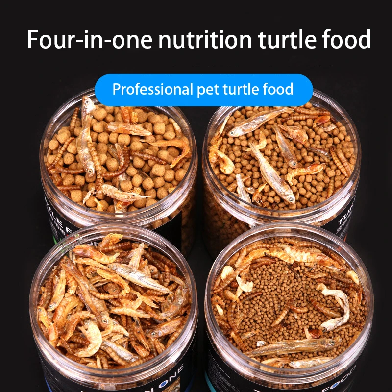 Pet feed dry fish dried salted fish dried shrimp dried grasshopper silkworm tortoise food snacks