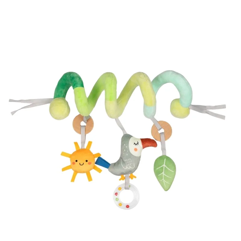 Baby Multifunctional Bed Bell Cart Hanging Bed Bell Early Education Animal Bed Pendant Baby Comfort Plush Toy