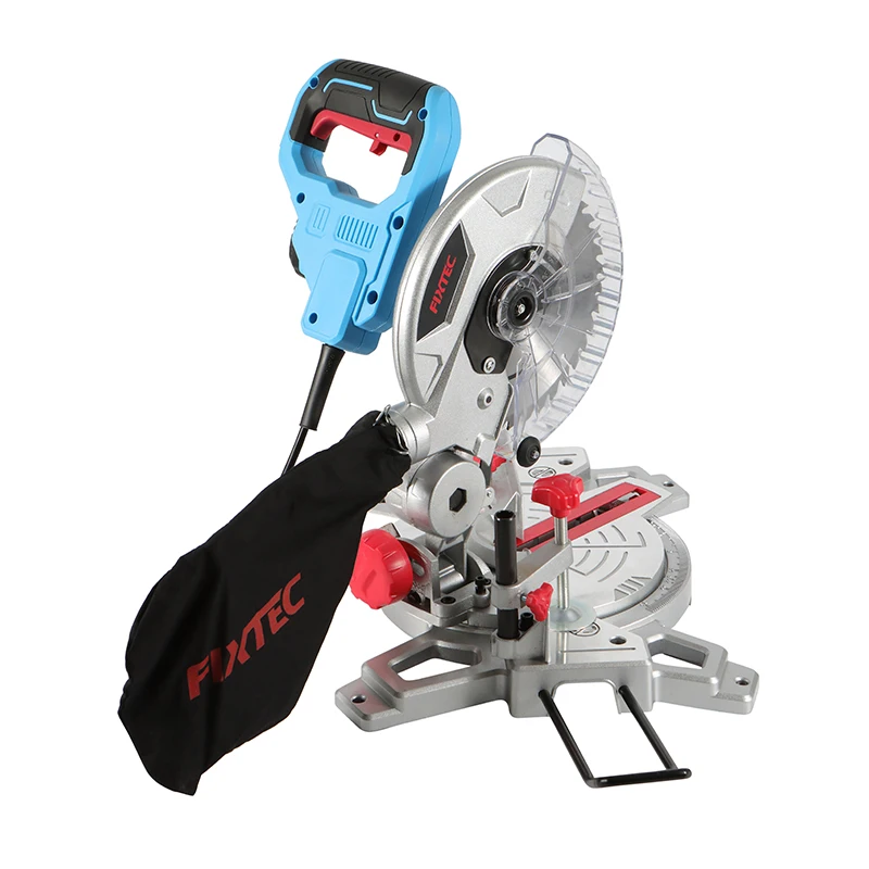 FIXTEC Electric 1500W 210mm 8' Single Bevel Compound Mitre Saw Machine For Sale