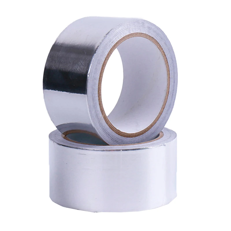 Yongsheng Factory Price Heat Insulation HVAC Fireproof Ductility Hydrophilic Air Conditioning Foil Tape Aluminum Foil Tape
