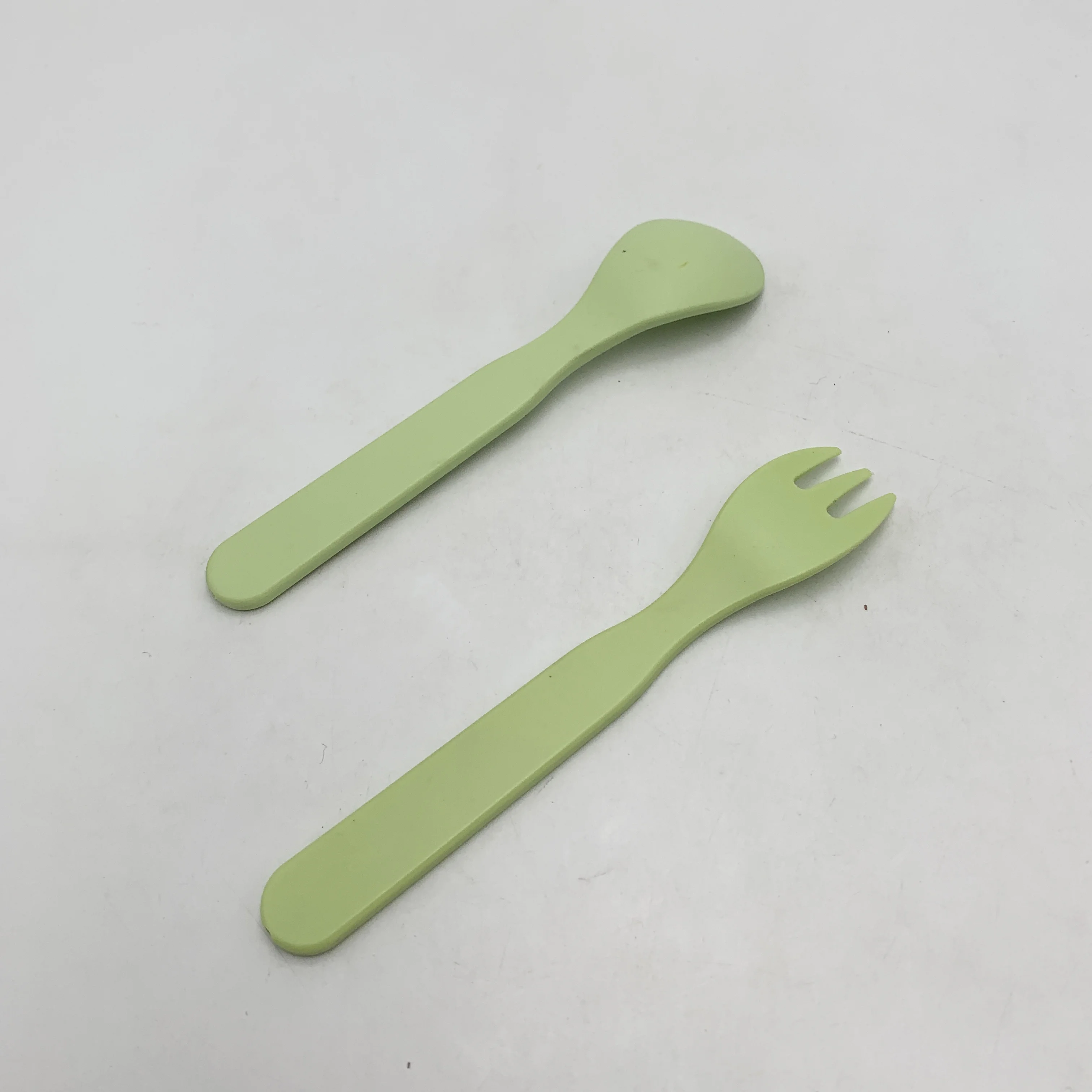 BPA free corn starch dinnerware bio spoon and fork