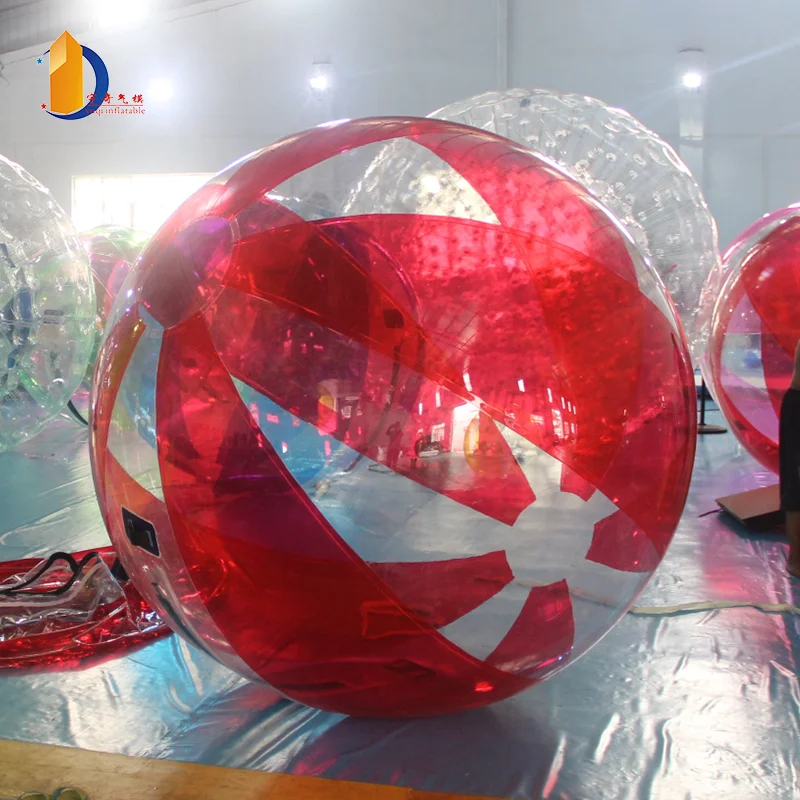 YUQI 1.5M Water Walking Ball Roll Ball PVC Zorb Ball Tizip Zipper With Air Blower