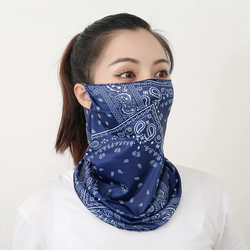 Multifunctional Headwear Washable Seamless Digital Printing Men Women hanging ear Turban Bandana Buffs Neck Scarf