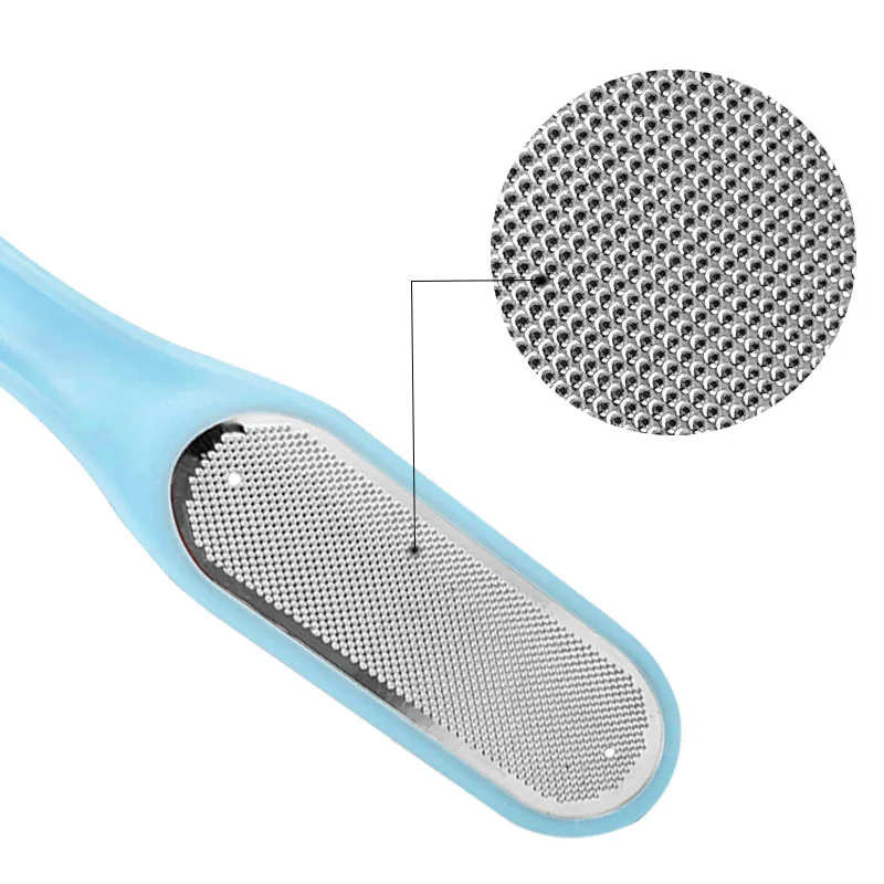 Classic Skin Dry Heel Foot Rasp Pedicure Metal Callus Remover Black Stainless Steel Foot File