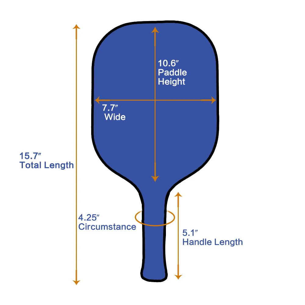 Wholesale High Quality Light Weight Outdoor Customized Black usapa Pickleball Paddles