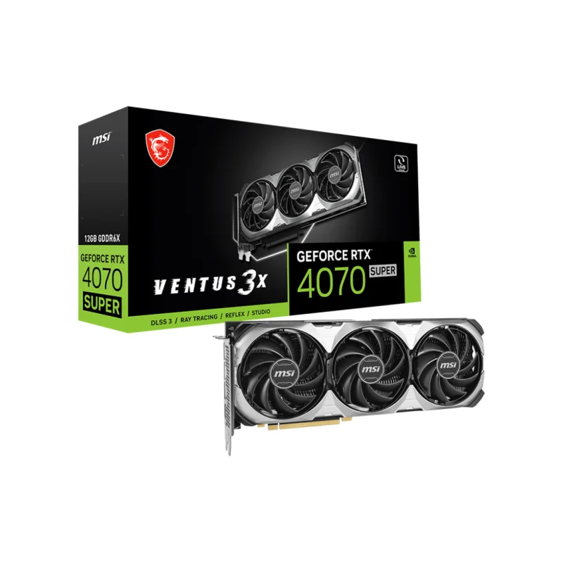 Hot selling  RTX 4070 Super New and Original Graphics Card RTX 4070S 12G VENTUS 3X OC. gaming speed card high speed