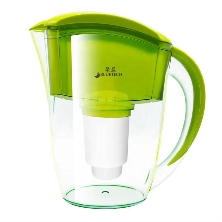 NSF Certified Premium Alkaline Water Filter Pitcher Water Ionizer With 6 Stages Filtration System Reduce Chlorine Heavy Metal