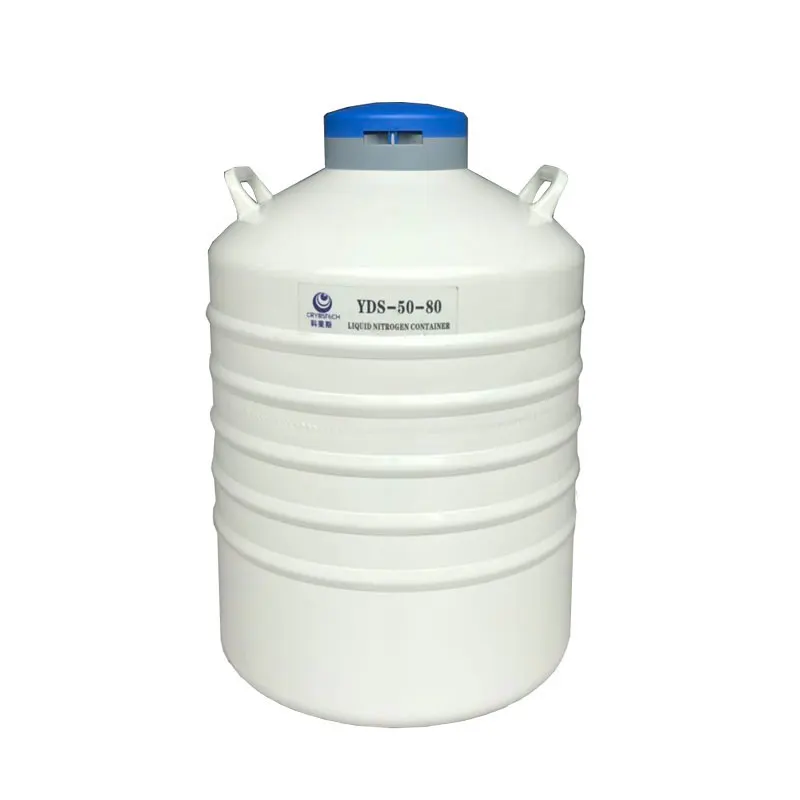 YDS-50-80 Artificial Insemination Equipment Semen Storage Container 50l Liquid Nitrogen Tank For Dog Goat
