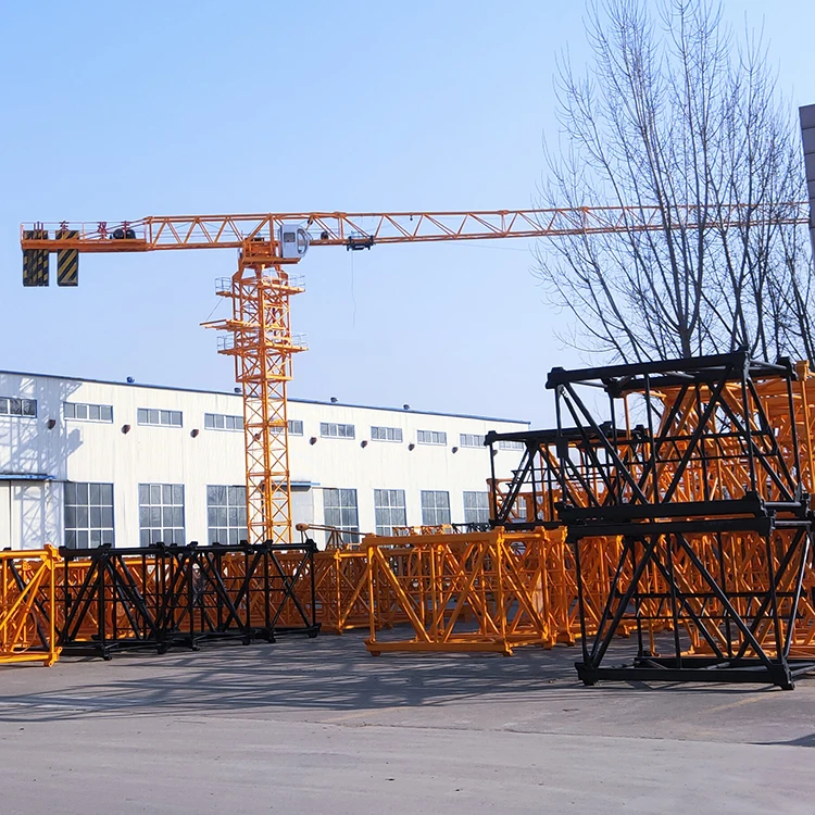 PT7020 башенный кран с плоской головкой, цена на 12 тонн, башенный кран 70 м, стрела для продажи