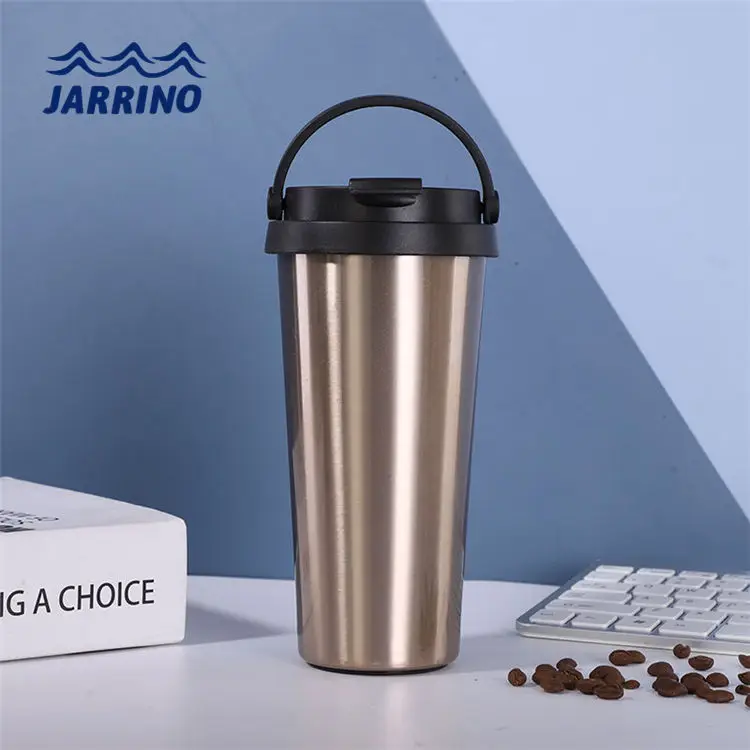 Many Colors Available High Capacity Cups Termicos Double-layer Custom Stainless Steel Coffee Mug