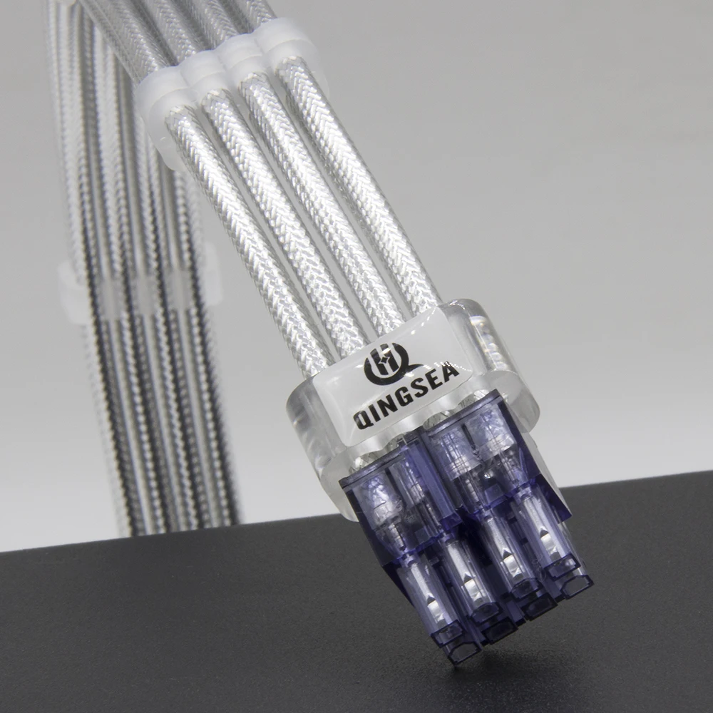 Sleeved Cables PSU Extension Kit 18AWG/16AWG 30cm ATX 24pin,CPU4+4p,PCI-E 6+2p For ATX Power Supply Cable