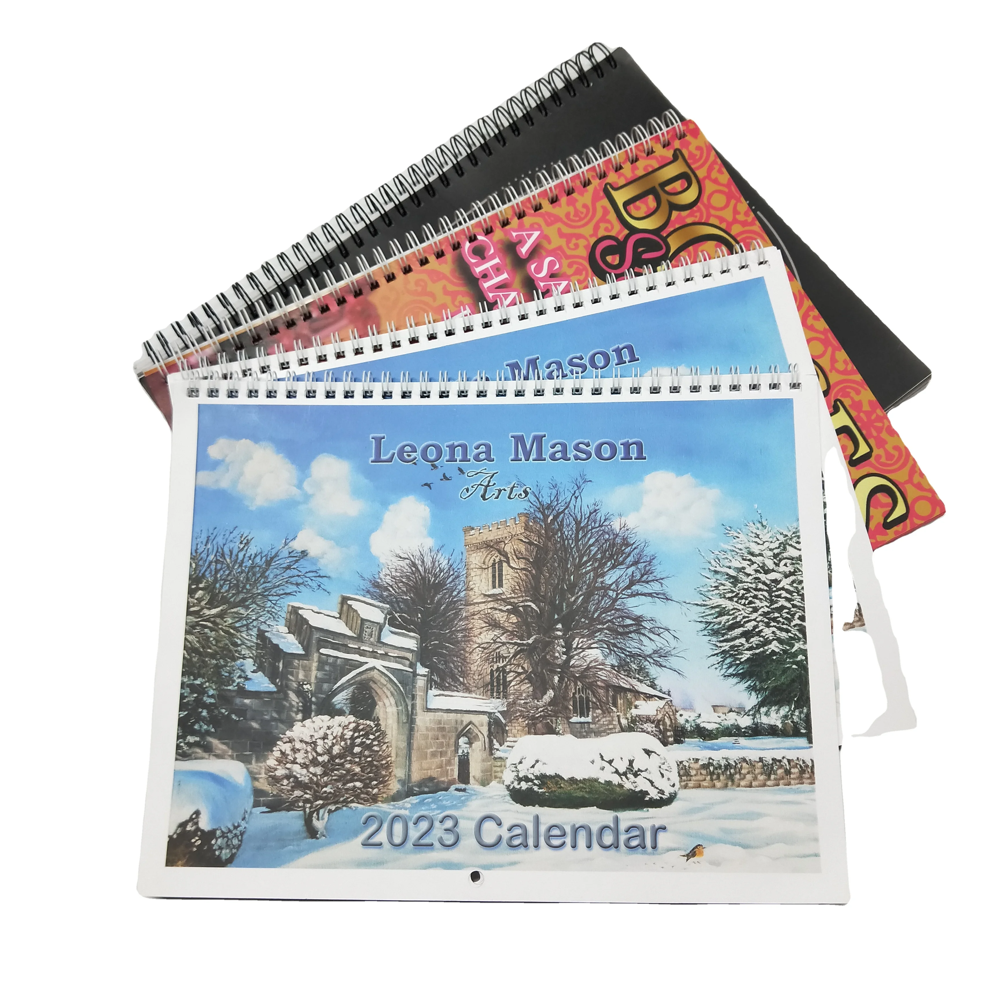 2022 Spiral Binding Paper Calendar Spiral Binding Wall Calendar