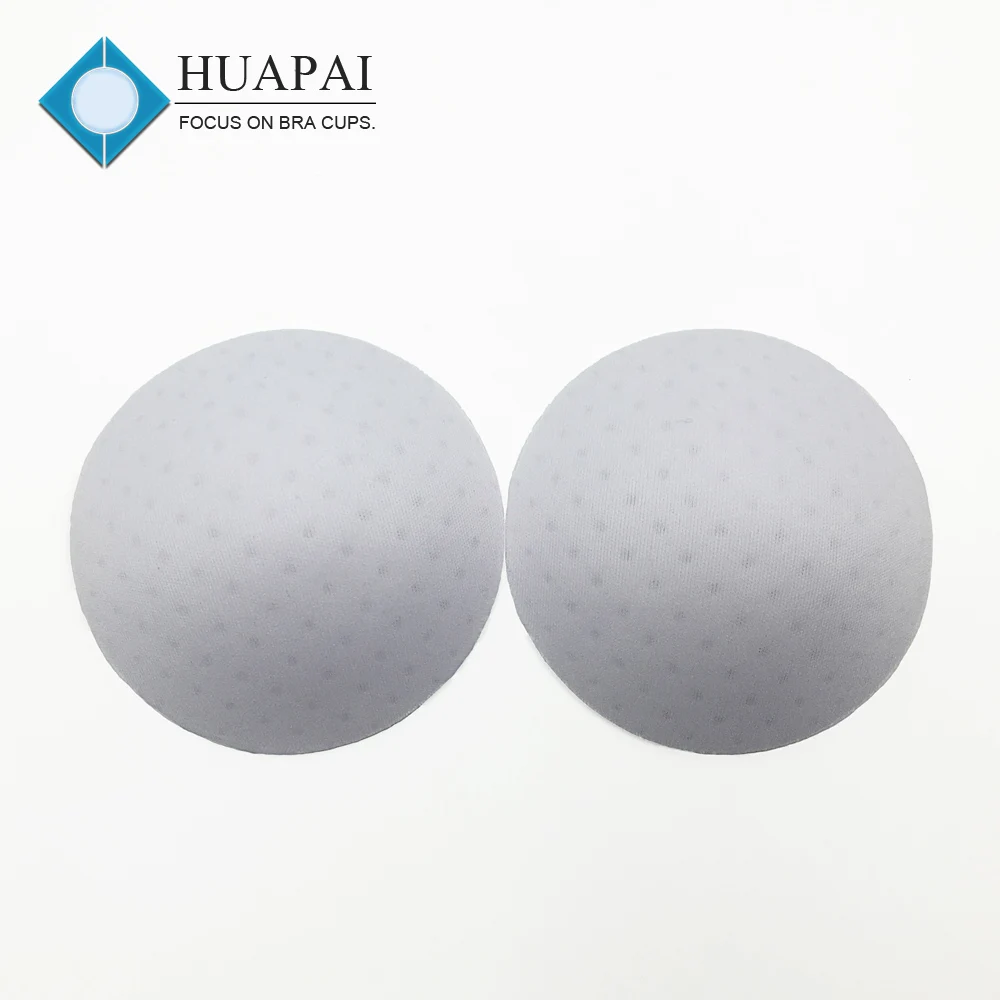 Full coverage breathable soft molded round foam bra cup in different color for swimwear