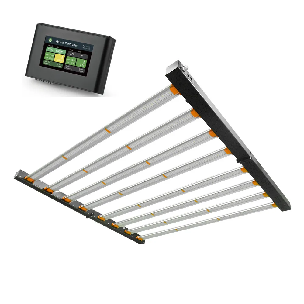 Sample Available 720W LED Grow Light with 8 LED Strips Full Spectrum High PPFD 5 Years Warranty Samsung Chips