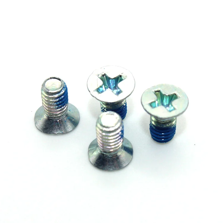 Factory Wholesale DIN965 zinc Plated dispensing machine Screw Cross recessed countersunk flat head Screw