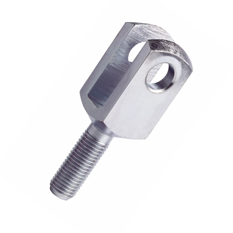 OEM Precision low carbon steel DIN7175/DIN ISO8140/CETOP male thread u clevis