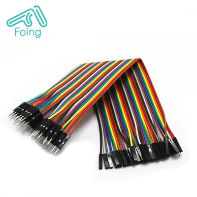 10/20 Вт 30 40/50 см 40P 2 54 мм Шаг F-F F-M M-M Перемычка проволока Dupont