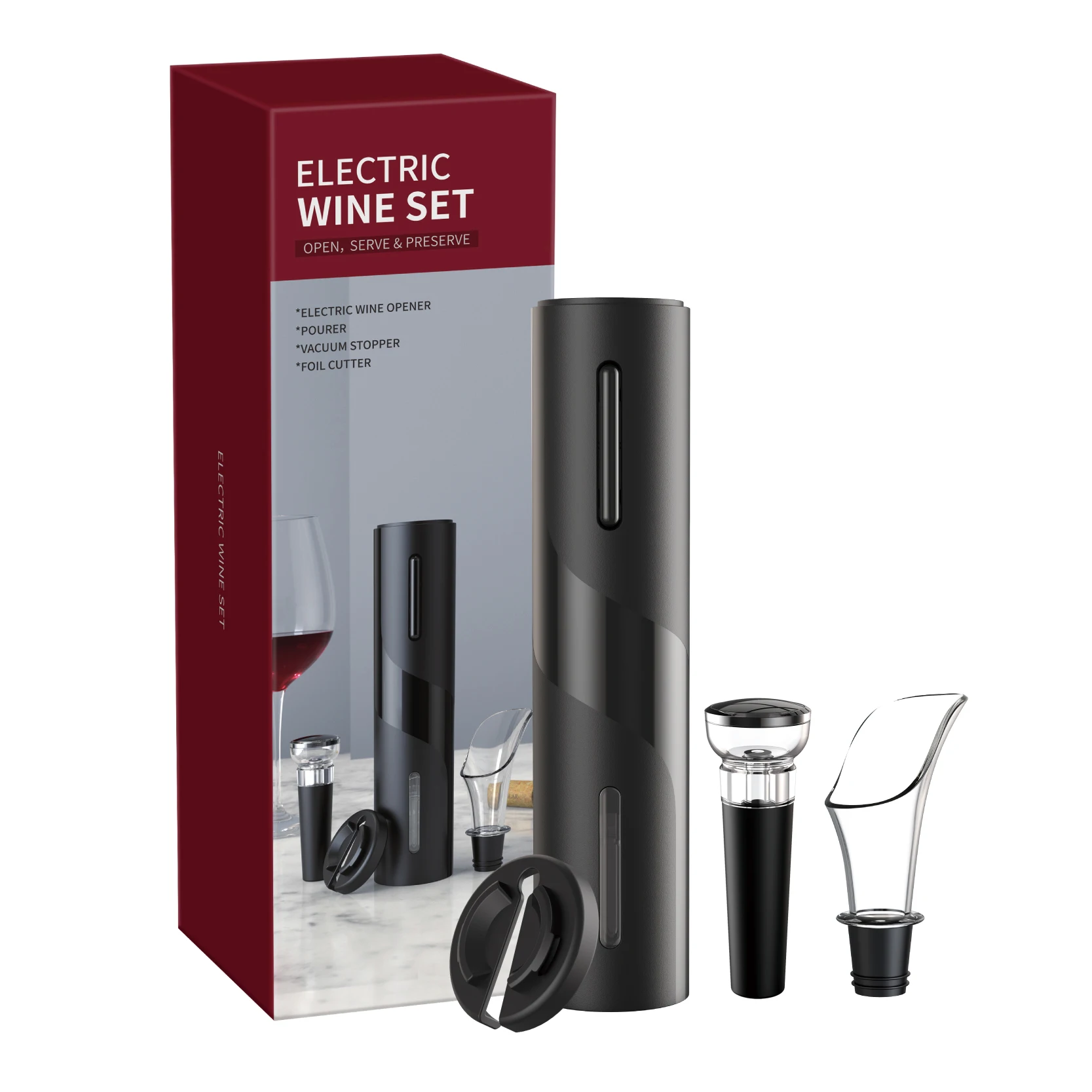 Kitchen Wine Corkscrew Automatic Electric Wine Opener Bar Tools Electric Wine Opener