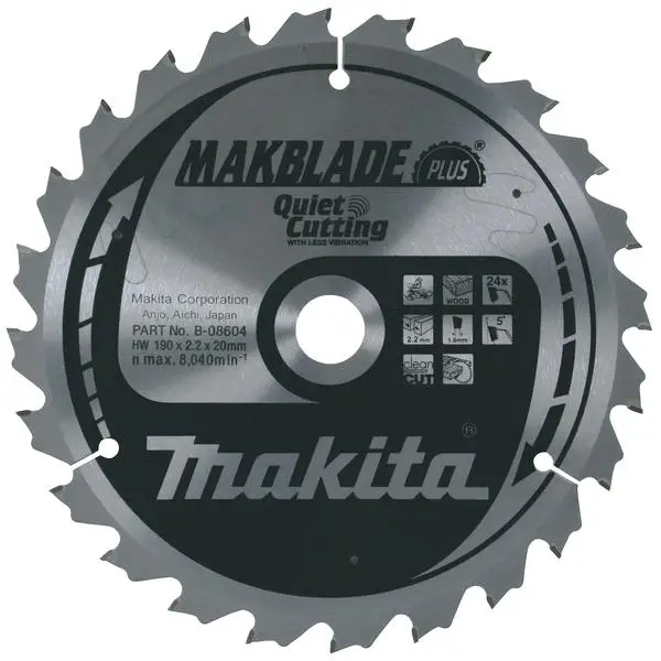 MAKITA - MAKBLADE PLUS FOR STATIONARY SAWS