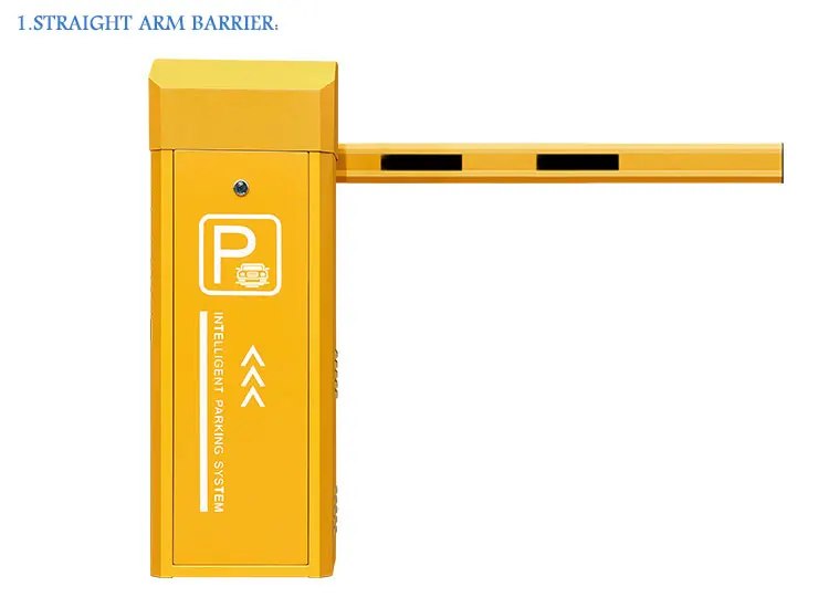Heavy duty electric fence Advertising boom airborne barrier gate with car parking menegement system