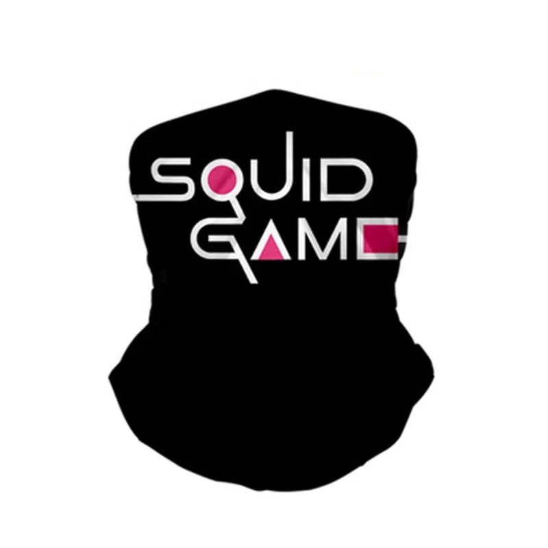 2021 Hot Yiwu Buynow Wholesale Party Cosplay Promotion Squid Game Face Mask Christmas Products