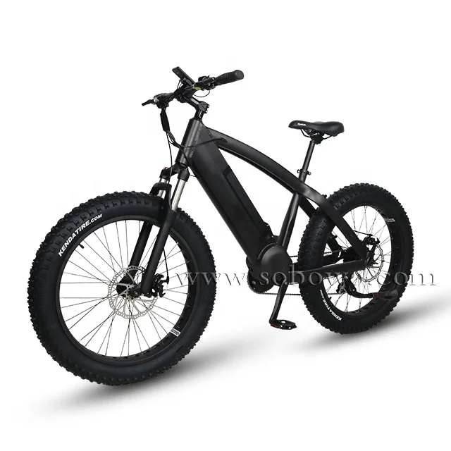 Sobowo Q7-6-1 OEM 1000W высококачественный электрический велосипед с толстыми шинами среднего