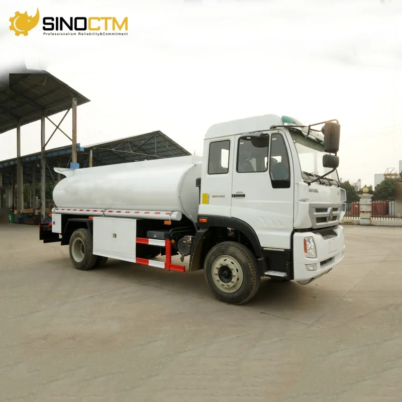 Howo 4x2 Rhd 15000L топливный бак для заправки масляного бака грузовик продажи