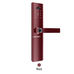 Wifi Tuya TTlock APP Finger print Handle Doorlock 6068 Mortise Deadbolt Cylinder Electron Keyless Smart Lock for Home Front Door