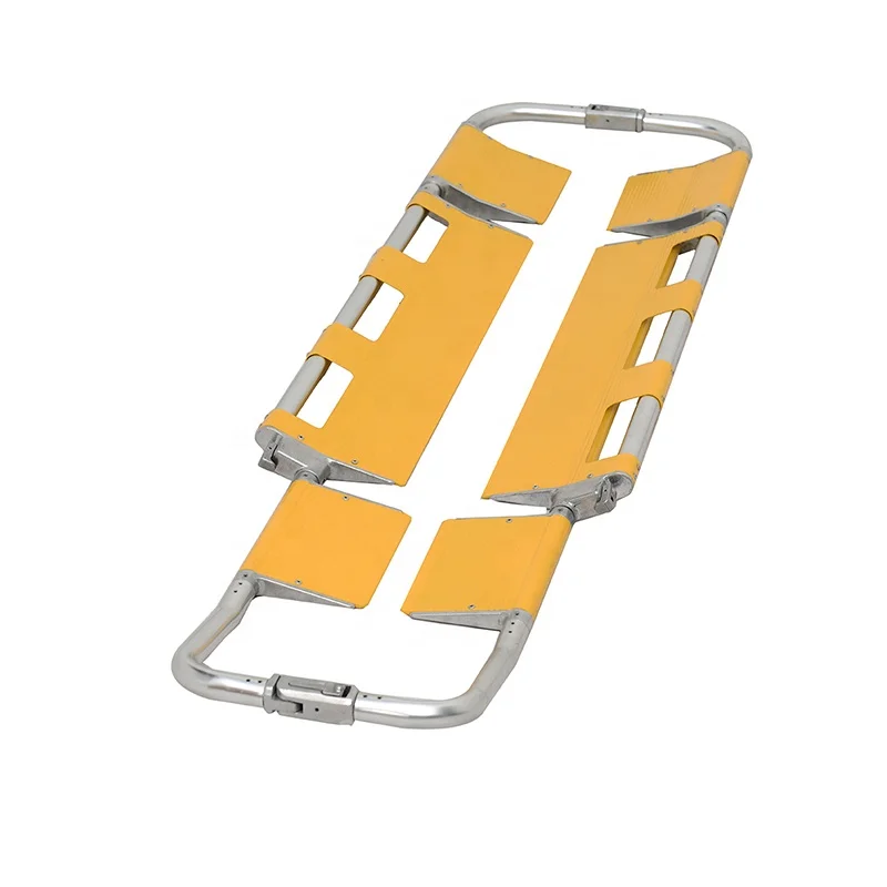 Collapsed first-aid scoop patient stretcher easy to carry and store manufacturer supply price