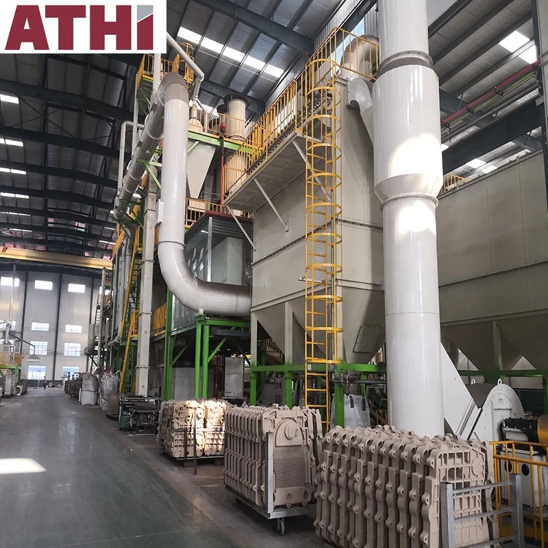 Foundry Mechanized Green Sand Casting Reclamation Production Line