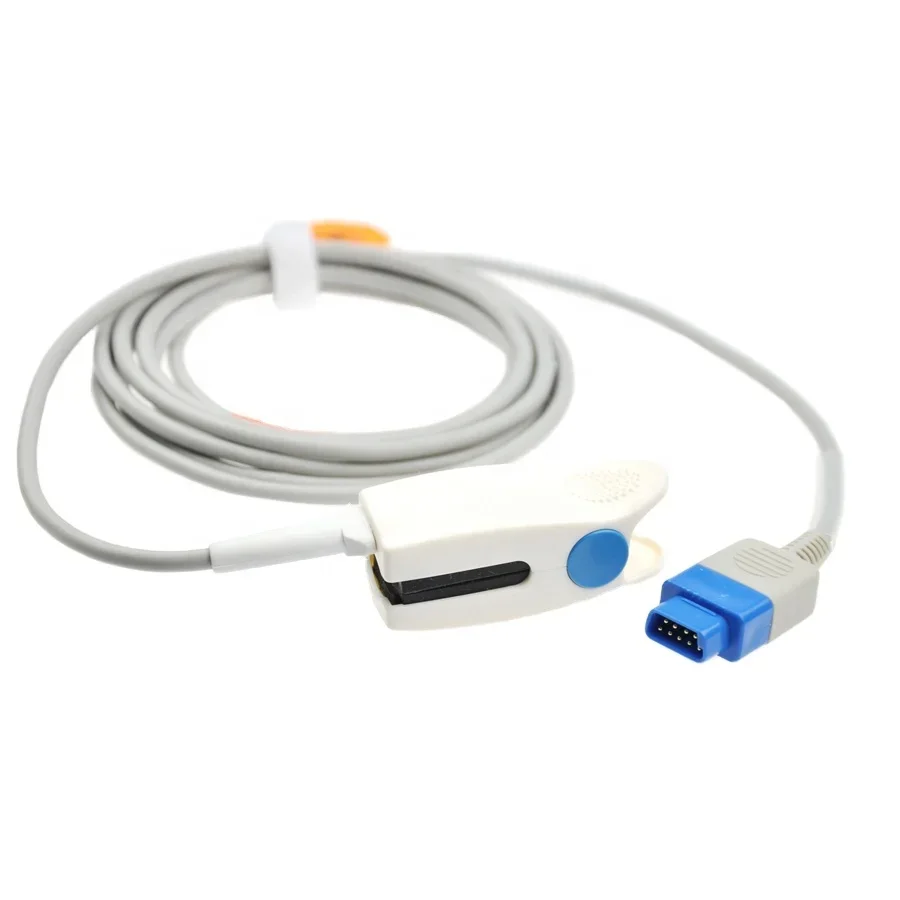 Trusignal 9 pin reusable spo2 sensor for adult