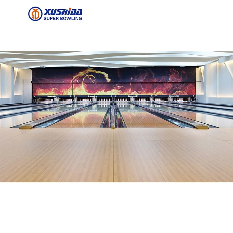 High Quality Brunswick Bowling Equipment Bowling Set Including Ball and Alley Machine