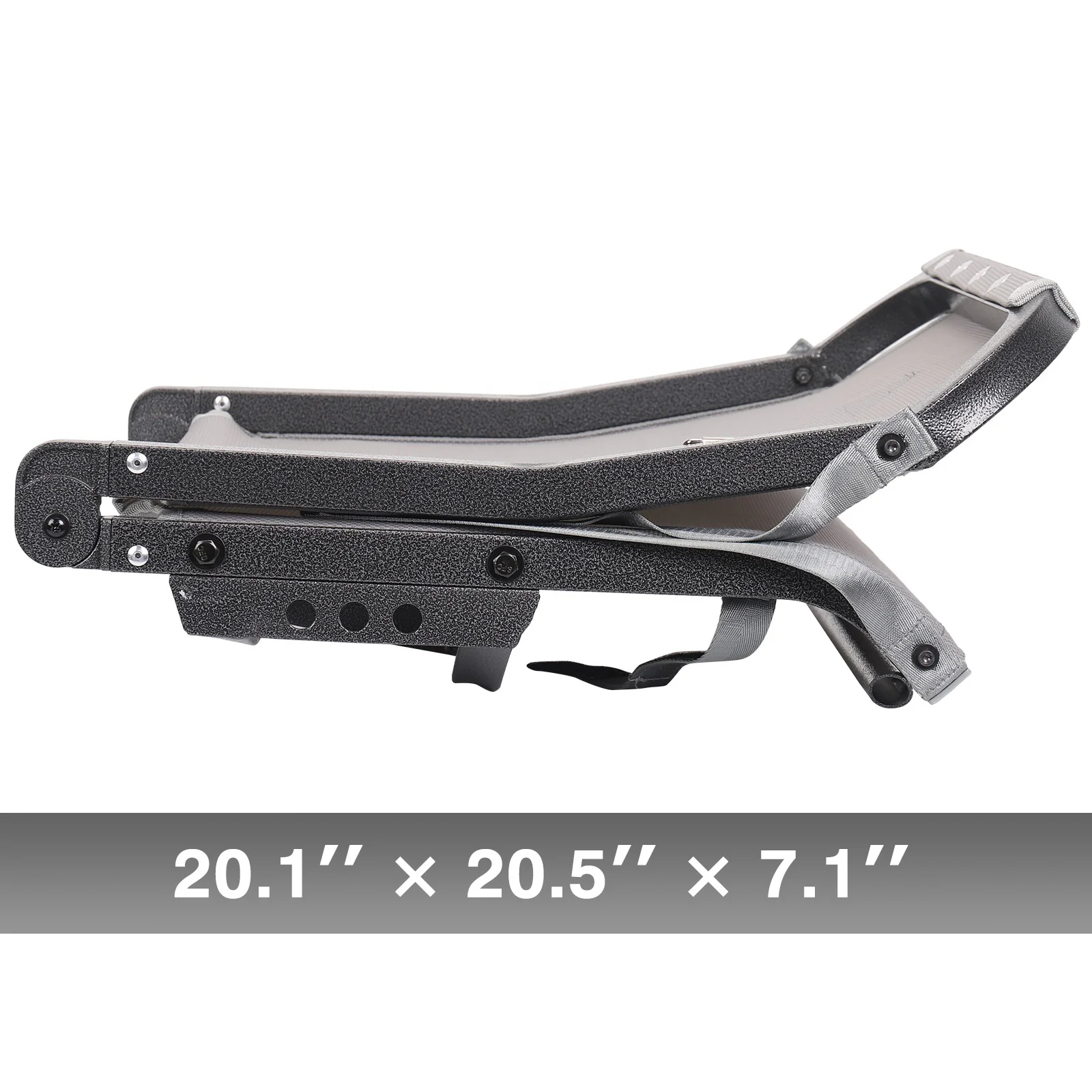 Portable Textilene Seat Folding Marine Fishing Seat Water Repellent UV Resistant Material Boat Seat