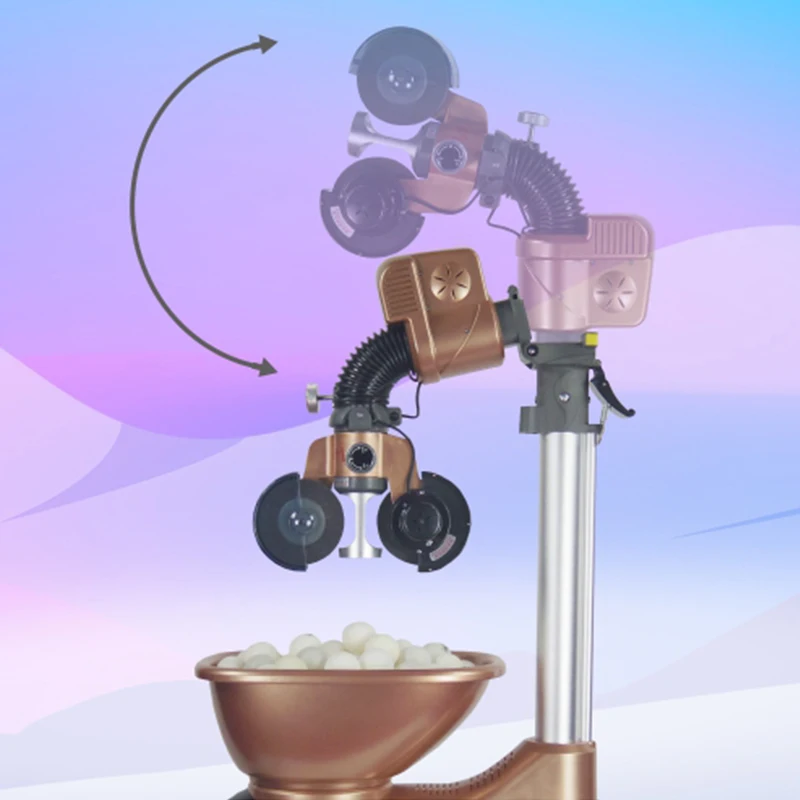 Intelligent Table Tennis Robot Training Shooting Pingpong Machine Automatic Table Tennis Q7 Robot with Net