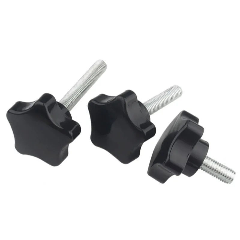 M4 M5 M6 Super Duplex Stainless steel SS 2205 2507 A286 904L 1.4410 Black Plastic Nylon Torx Head Knob Thumb Screw