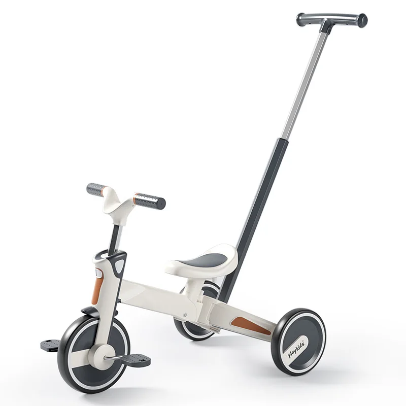 Triciclo Para Bebes детский трехколесный велосипед регулируемое сиденье складной 4 в 1 для мальчиков и девочек