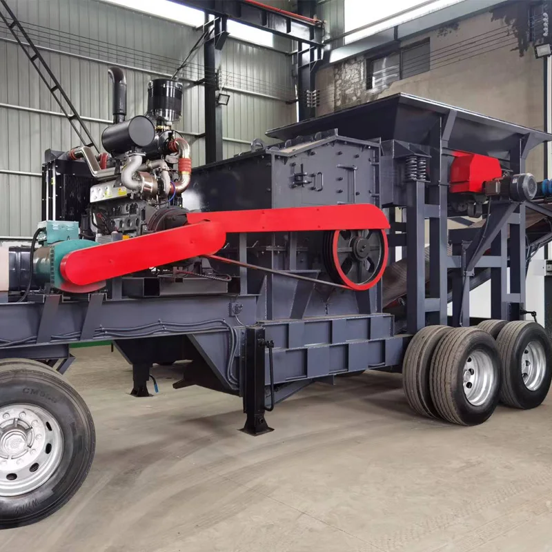 600Tph Mobile Crushers For Mining Mobile Big Jaw Stone Rock Crusher Machine For Price