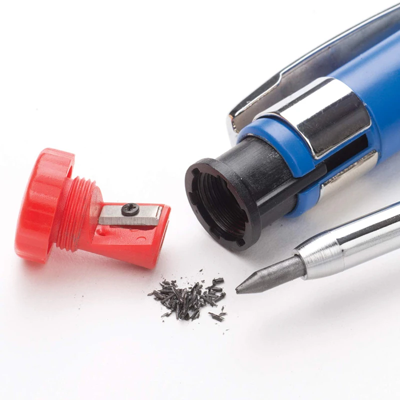 Bview Art Supplies Woodworking Construction Mechanical Pencil Deep Hole Pencils Marking Tool for Scrolls Scribes Woodworker