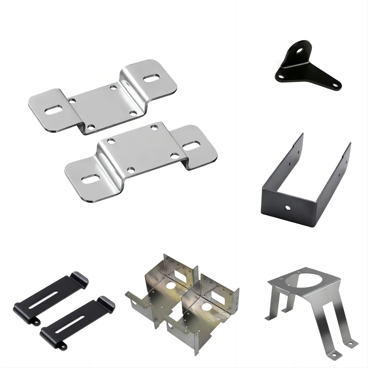 Custom Laser Cutting Sheet Metal Parts Processing Stainless Steel Aluminum Copper Plate Bending Sheet Metal Fabrication