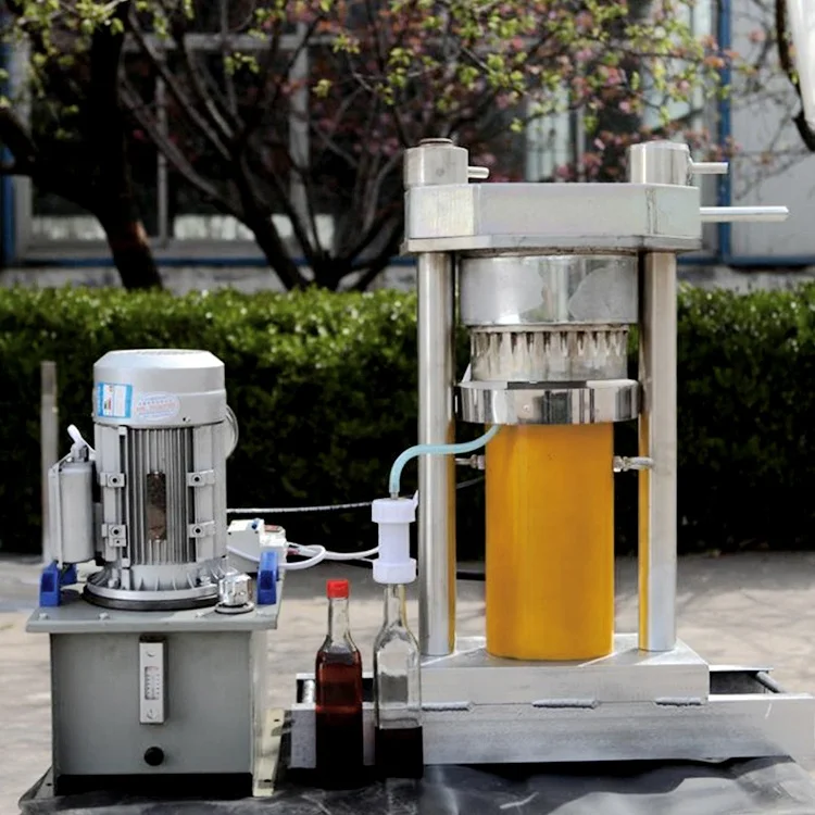 6yz-360 Press Machine Hydraulic High Oil Output With 60 Mpa Pressure Sesame Seeds For Plants Oil 304 Stainless Steel And Steel