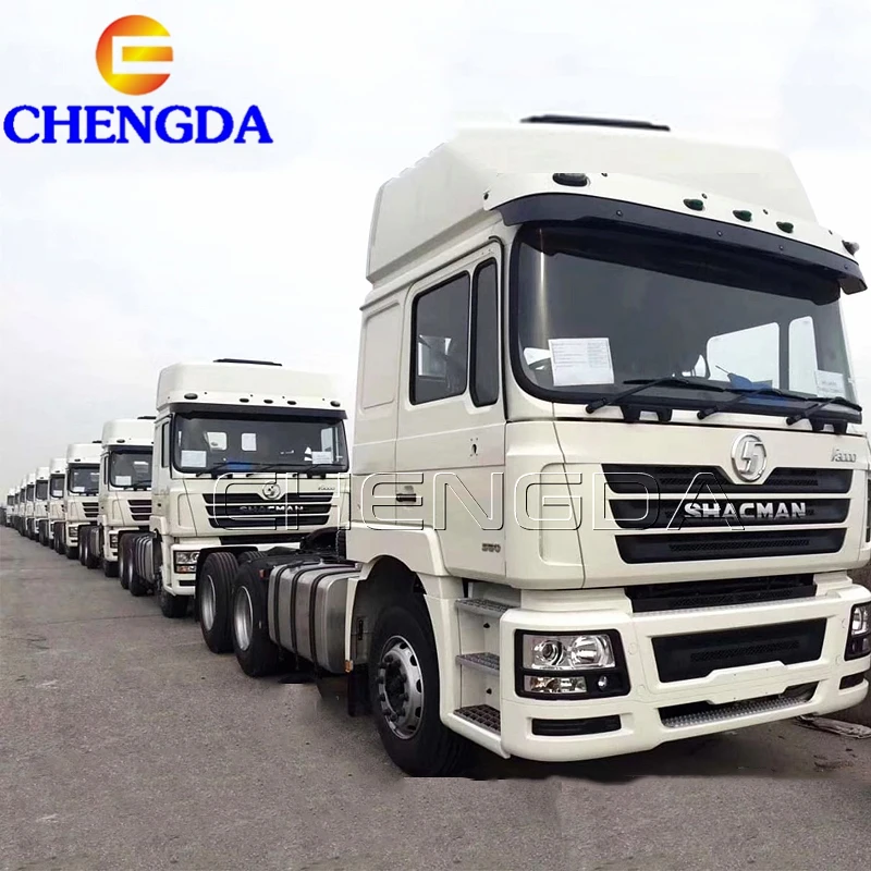 Тяжелый дизельный Shacman F3000 X3000 грузовик 6x4 10 колес тягач прицеп для Танзании