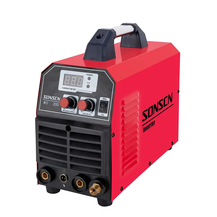 ЖК-дисплей IGBT 160A TIG SMAW сварочный аппарат Портативные Сварочные аппараты MMA от производителя напрямую