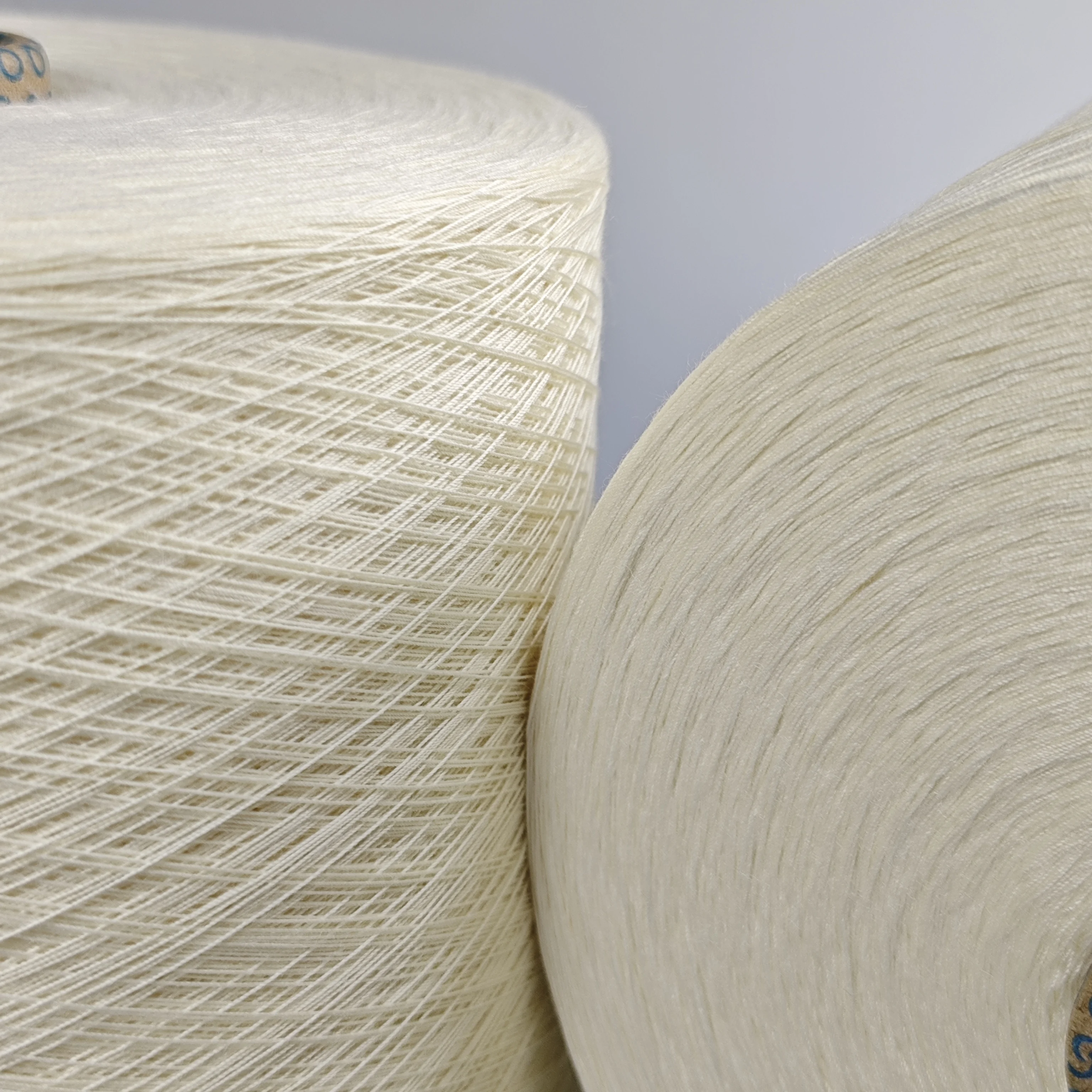 Огнестойкие волокна Nomex Meta-Aramid пряжа 30S для антистатической ткани