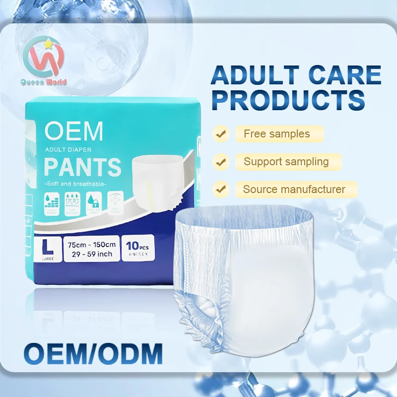 FREE TARIFF Fraldas Para Adultos Disposable Adult Diaper Wholesale High Absorbency Ultra Thick Adult Nappies Diaper For Adult