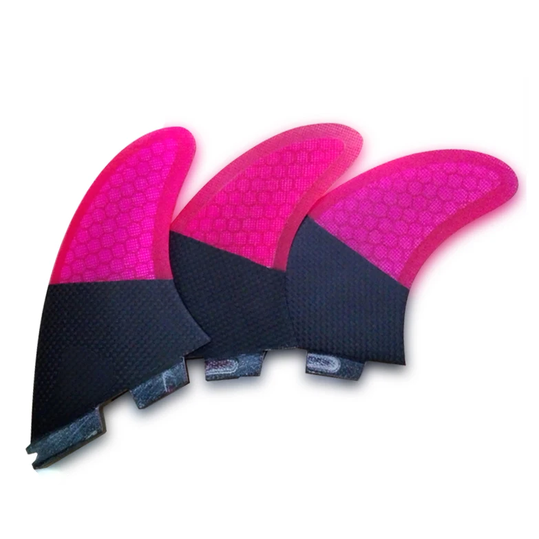 
FCS 2 Plastic Surfboard Fins Future/FCS Carbon Surfing Fins Customizable Honeycomb Fiberglass Thruster Tri Fins Wooden Surf Fin 